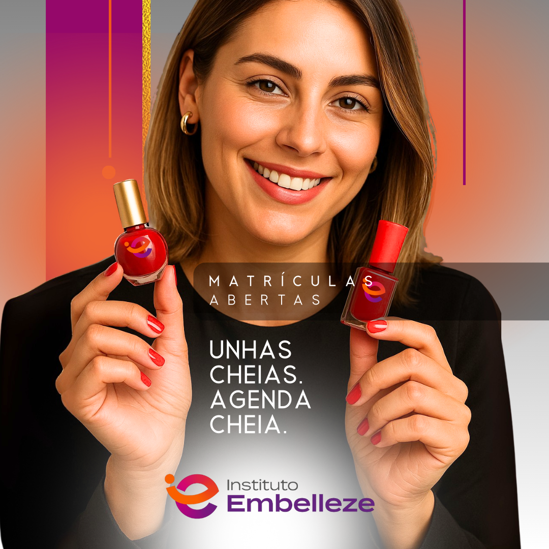 Curso de Manicure e Pedicure no Instituto Embelleze Tatuapé